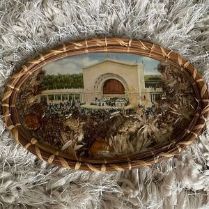 Vintage Torrey Pine Handmade Tray - Balboa Park